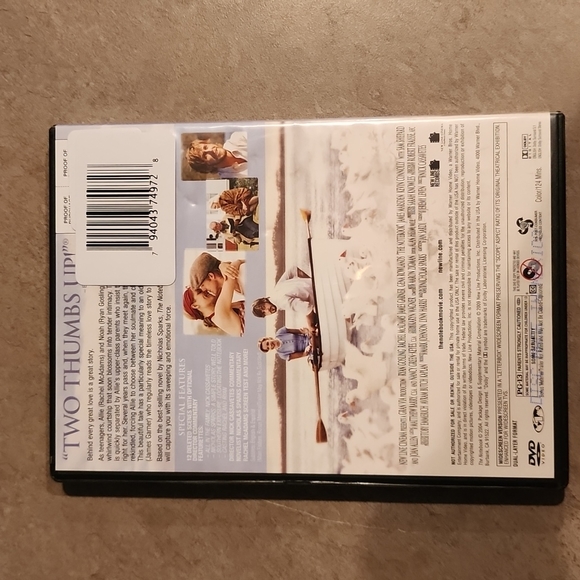 THE NOTEBOOK DVD - Picture 2 of 4